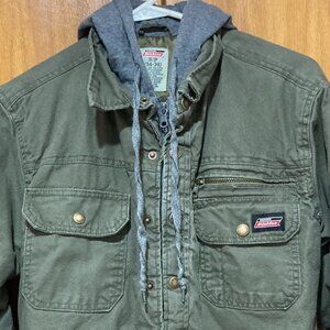 Genuine Dickies Hooded, Lined Work Coat